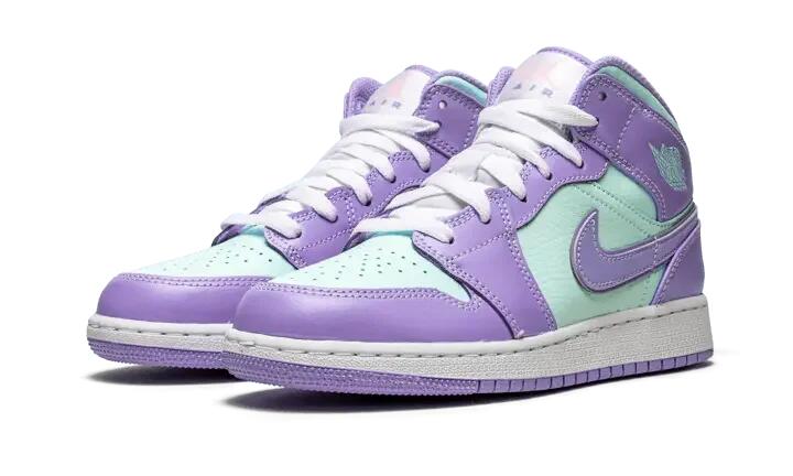Air Jordan 1 Mid Purple Aqua - Taille : 36.5 EU 2/4