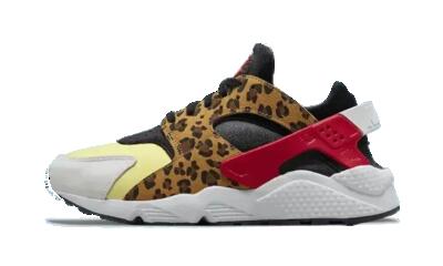 Schoenen - lifestyle - air huarache - luipaard - wit