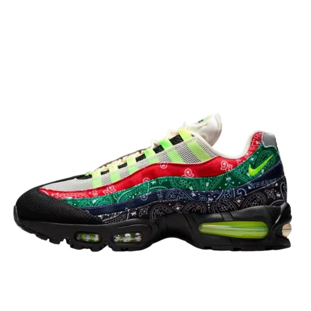 Shoes  Air Max 95 OG Big Bubble Neon Paisley Bandana