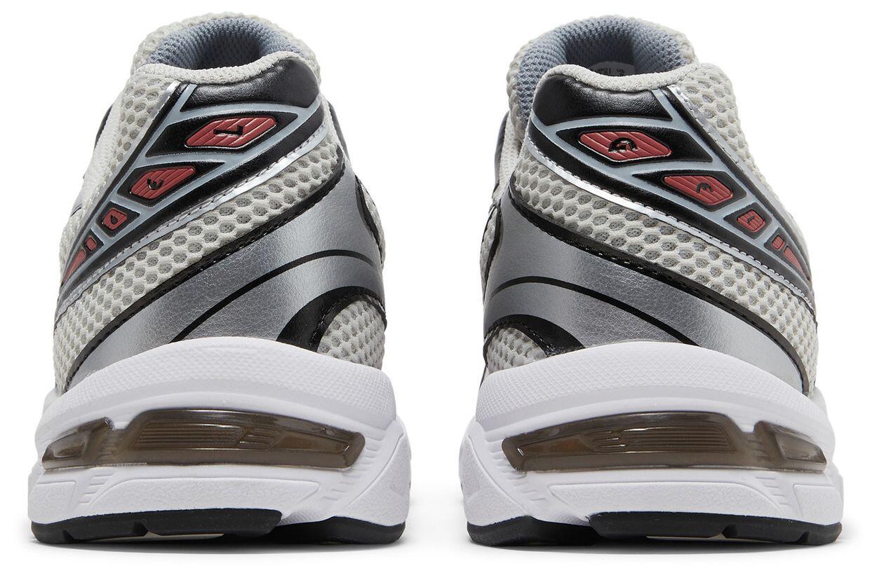 ASICS Gel-1130 Smoke Grey Pure Silver Red 4/5