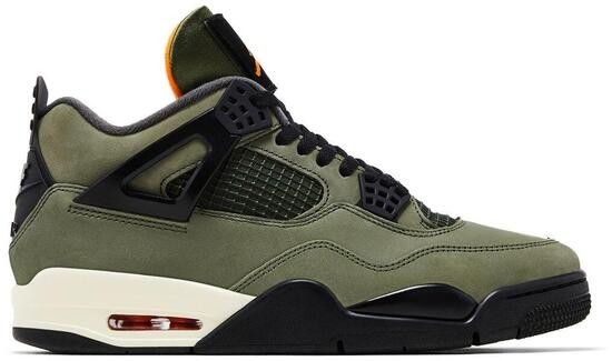 Chaussures - lifestyle - unisex - air jordan 4 retro og - green/clementine