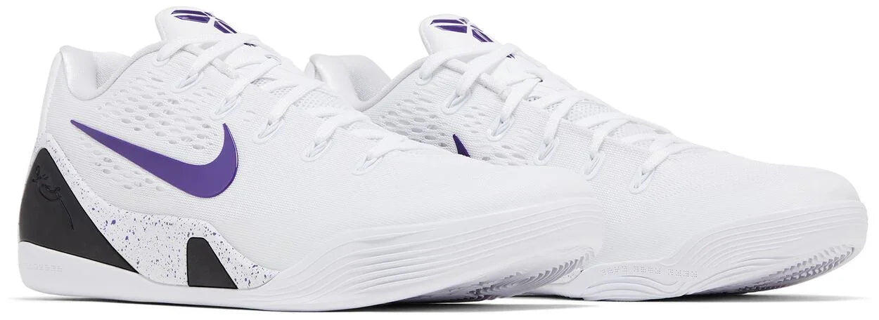 Nike Kobe 9 Elite Low EM Protro White Court Purple 5/5