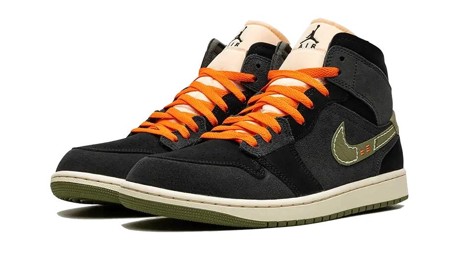 Air Jordan 1 Mid SE Craft Anthracite Light Olive - Taille : 42 EU 2/4