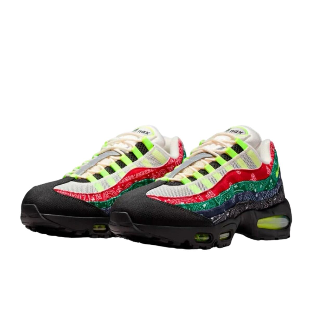 Chaussures  Air Max 95 OG Big Bubble Neon Paisley Bandana 2/4
