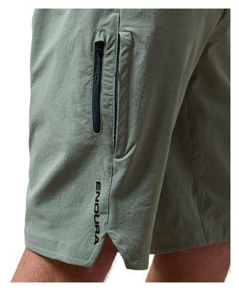 Pantaloncini da MTB Endura AllTrack Ride Over Verdi da Uomo 4/5