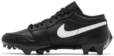 Jordan 1 Low TD Cleat Black White 2/5