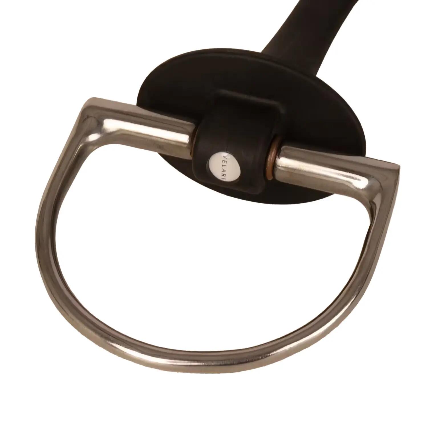 Mordedor de oliva simple para caballo Velari Soft Flex 3/4