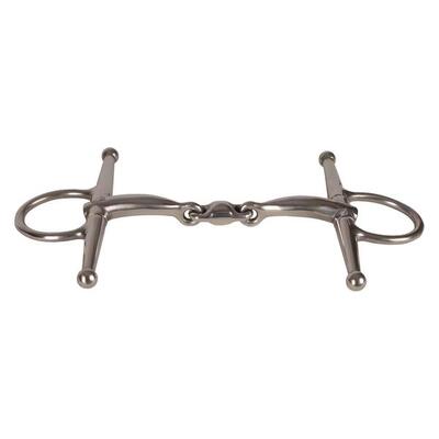 Dubbele breuknaald bit voor paard velari full cheek bit sweet iron 14mm 14,5cm
