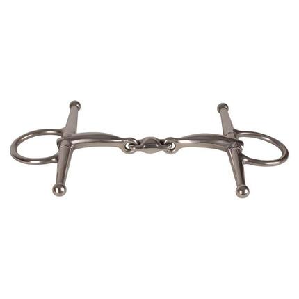 Mors à aiguille double-brisures pour cheval en acier inoxydable Velari Full Chee