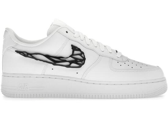 Damskie buty sportowe NIKE AIR FORCE 1 '07 White / Black-White-White