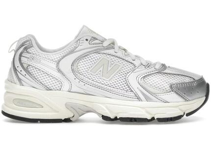 New Balance 530 Silver Metallic Linen