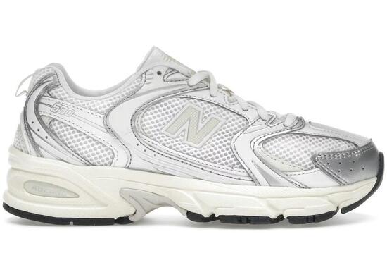 New Balance 530 Silver Metallic Linen