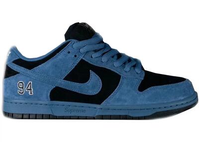 Schoenen - skate - unisex - sb dunk low supreme 94 - duurzame leer- en nubuck
