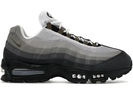 Nike WMNS Air Max 95 OG - Black / White / Reflect Silver / Medium Olive