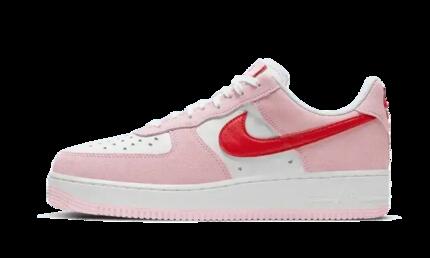 Zapatillas - casual - unisex - bajas - Air Force 1 - blanco/sail/rojo
