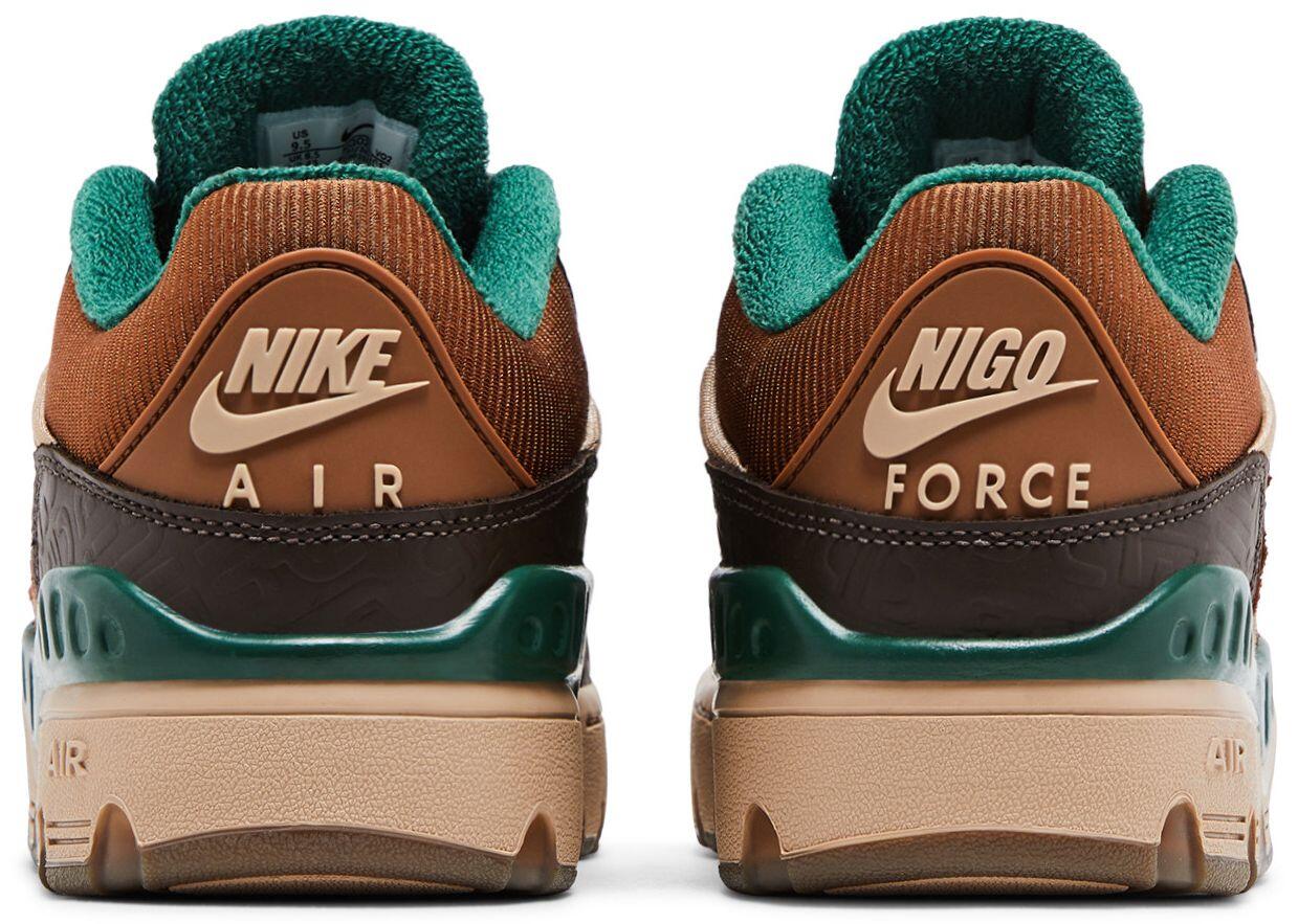 Nike x Nigo Air Force 3 Low SP Baroque Brown 4/5