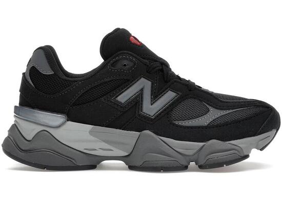 New Balance 9060 nero scarpe bambino