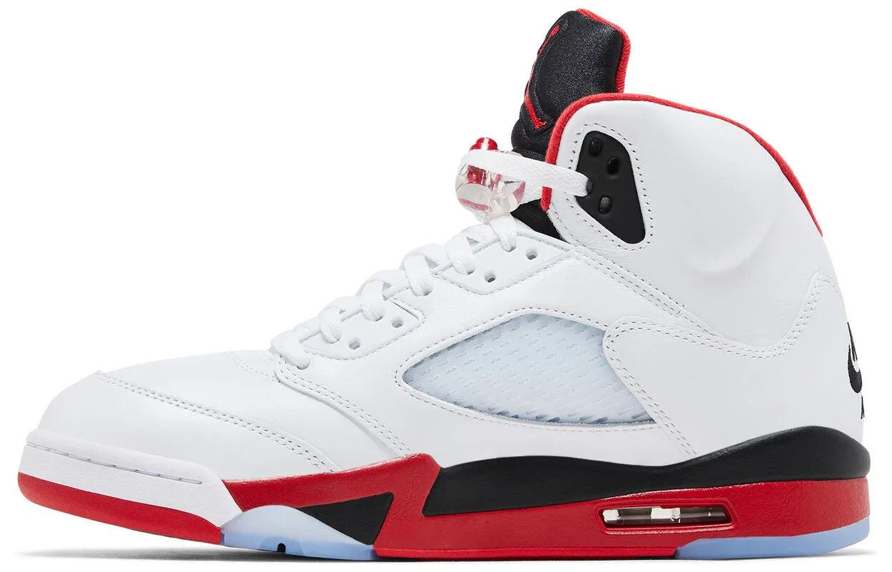 Jordan 5 Retro Fire Red Black Tongue (2025) 2/5