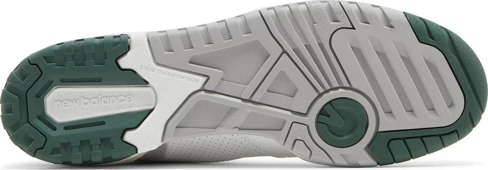 New Balance 550 White Nightwatch Green 3/6