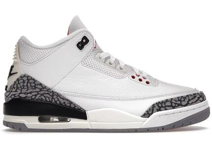 Zapatillas - baloncesto - unisex - Air Jordan 3 - blanco/gris cemento