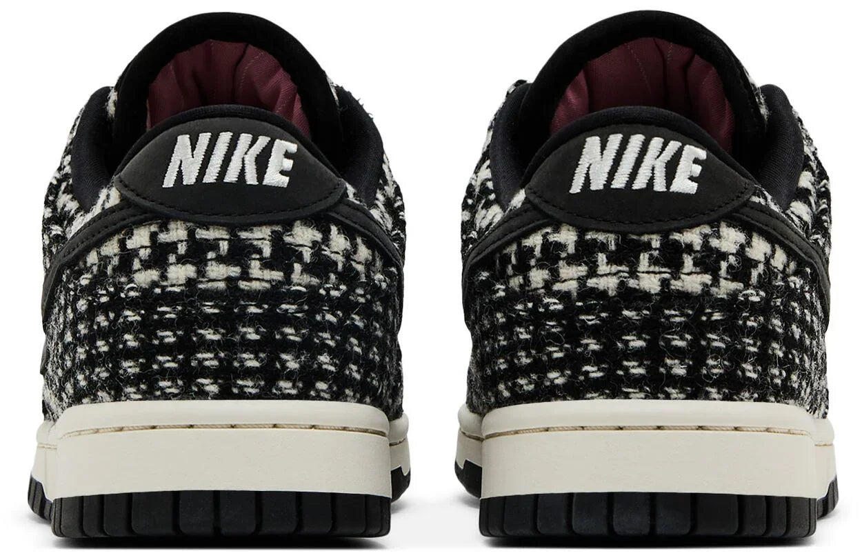 Nike Dunk Low Harris Tweed White Black Multi Donna 4/5