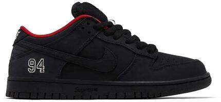 Chaussures - skate - unisexe - sb dunk low supreme 94 - noir