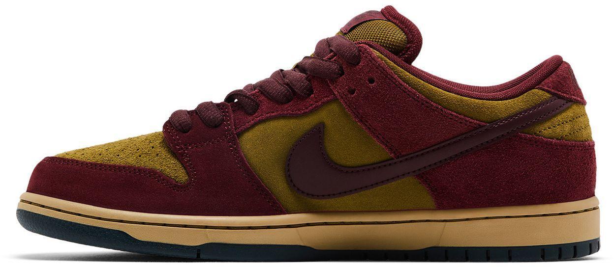 Nike SB Dunk Low Dark Team Red Olive Flak 2/5