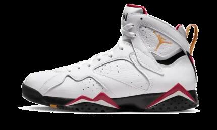 Chaussures - basket - hommes - air jordan 7 retro - noir/rouge cardinal