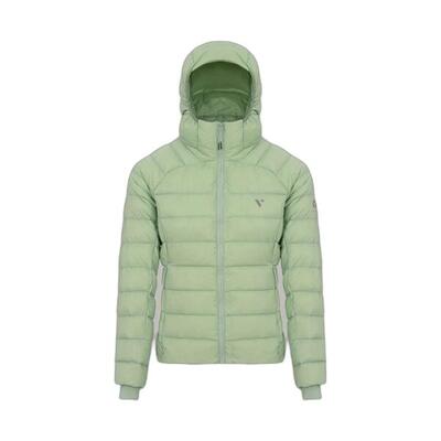 Damesjack met capuchon mac in a sac