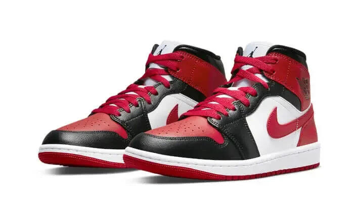 Jordan 1 Mid Alternate Bred Toe Damen 2/3
