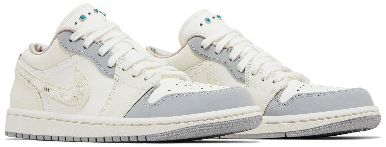 Jordan 1 Low Sail Soft Pearl femme 5/5