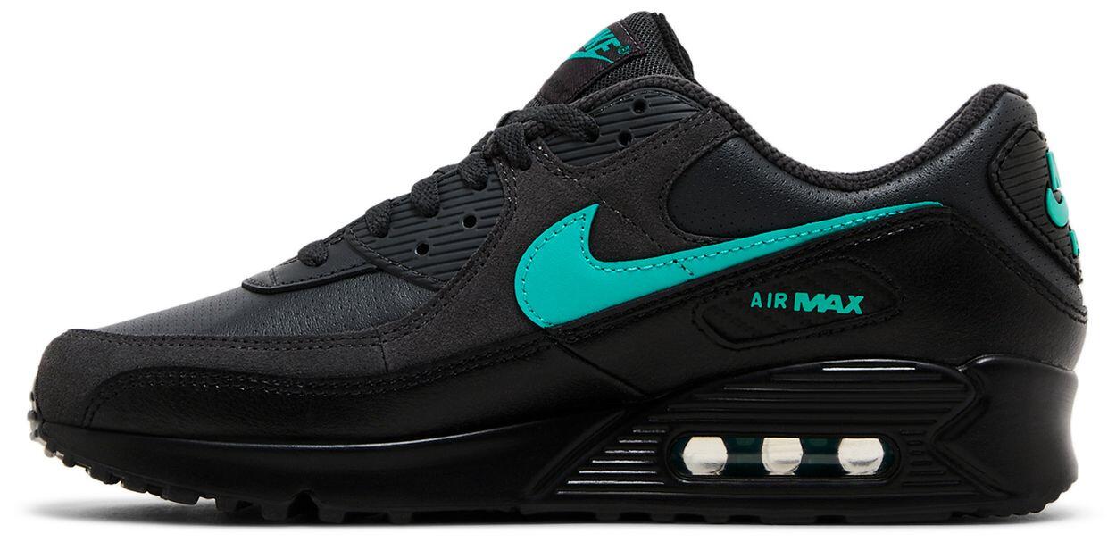 Nike Air Max 90 Black Clear Jade 2/5