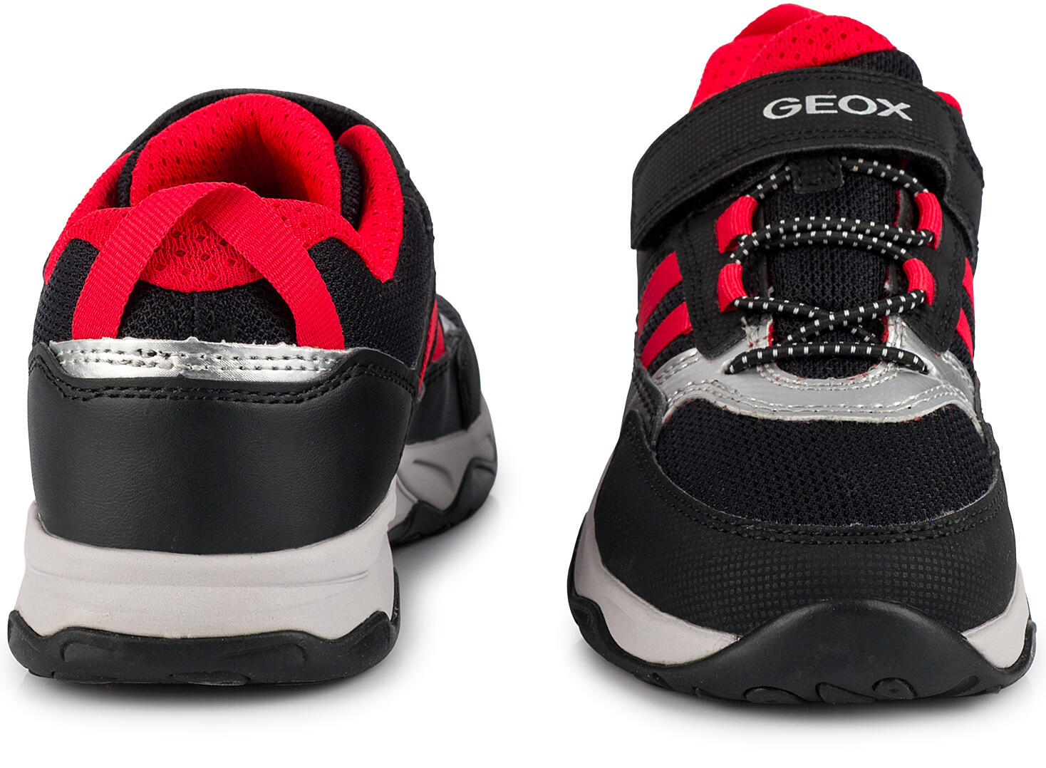 Buty dziecięce sportowe sneakersy dla chłopca na rzep GEOX CALCO 6/7