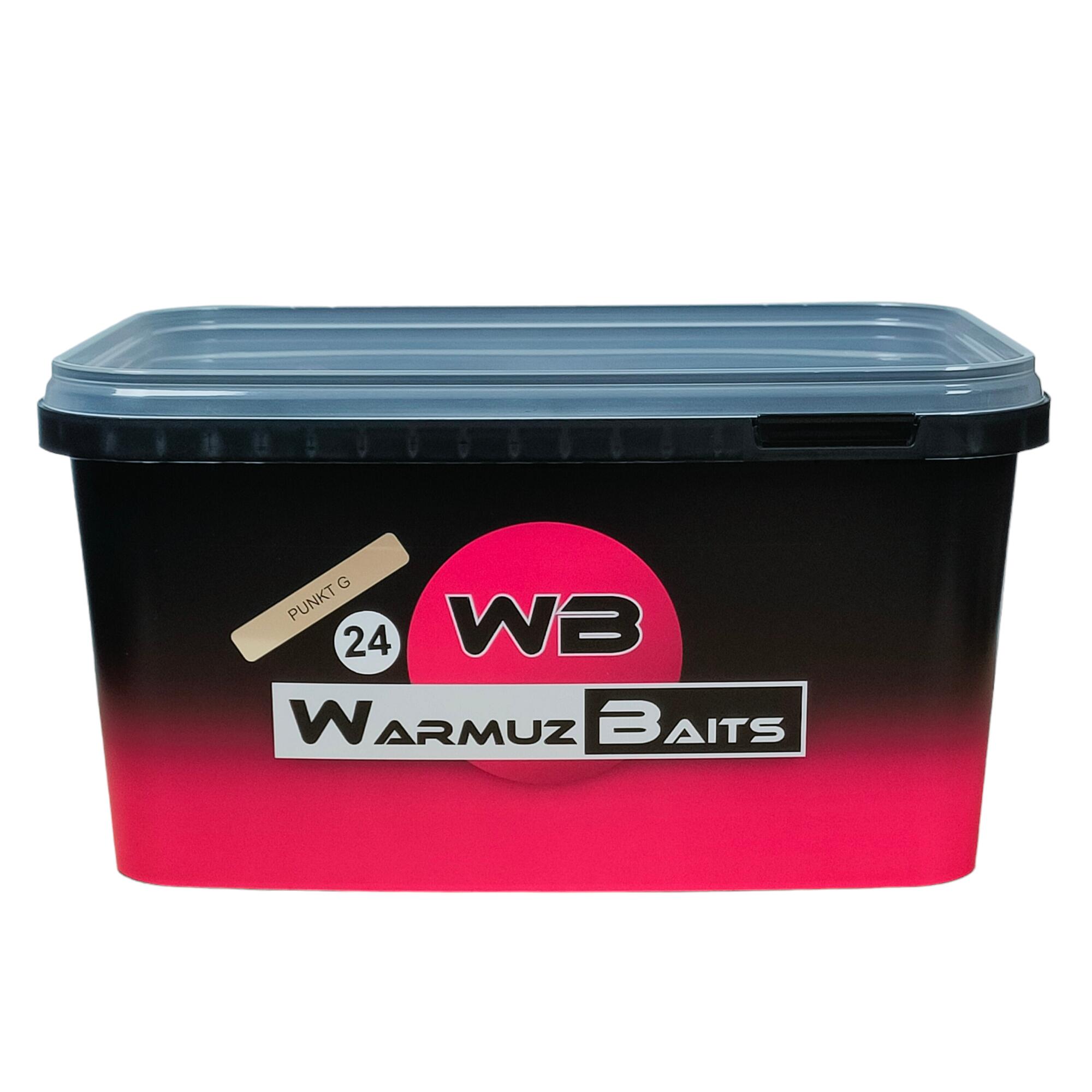 Kulki zanętowe 24mm Warmuz Baits Wiadro 3kg PUNKT G 3kg 24mm WIADRO 2/4