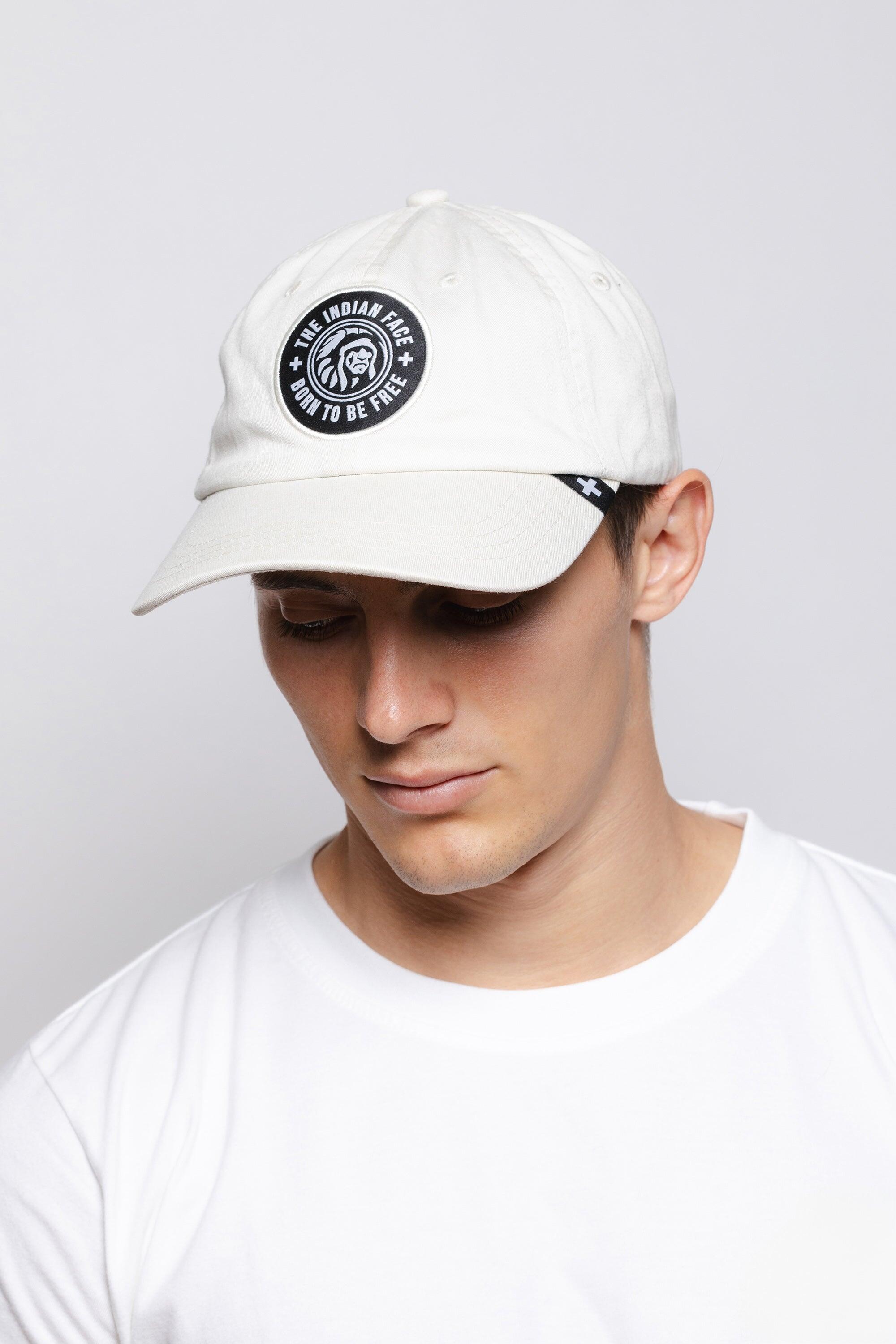Gorra Nature The Indian Face algodón ajustable visera curva beige 7/7