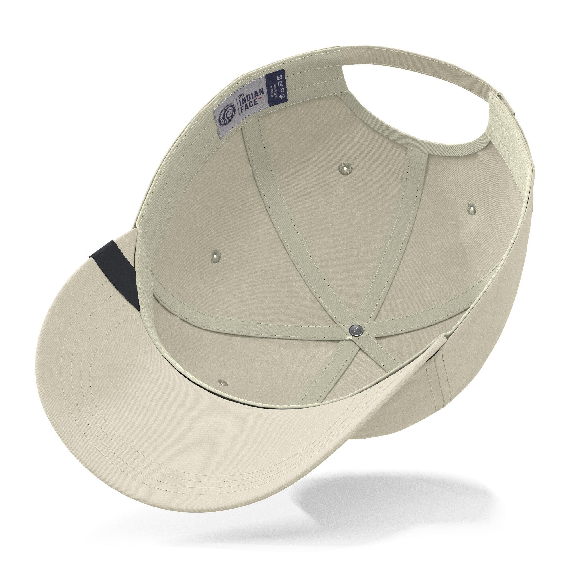 Gorra Nature The Indian Face algodón ajustable visera curva beige 4/7