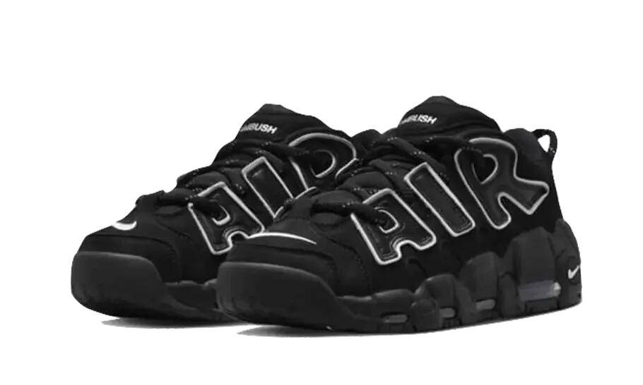 Nike Air More Uptempo Low AMBUSH Black 2/3