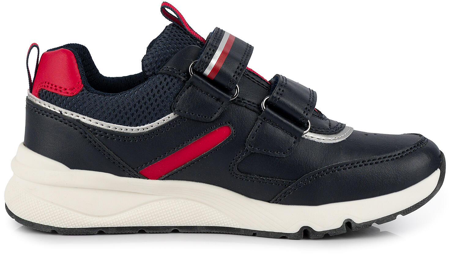 Buty dziecięce sportowe sneakersy dla chłopca na rzep ekoskóra GEOX ROONER 3/7