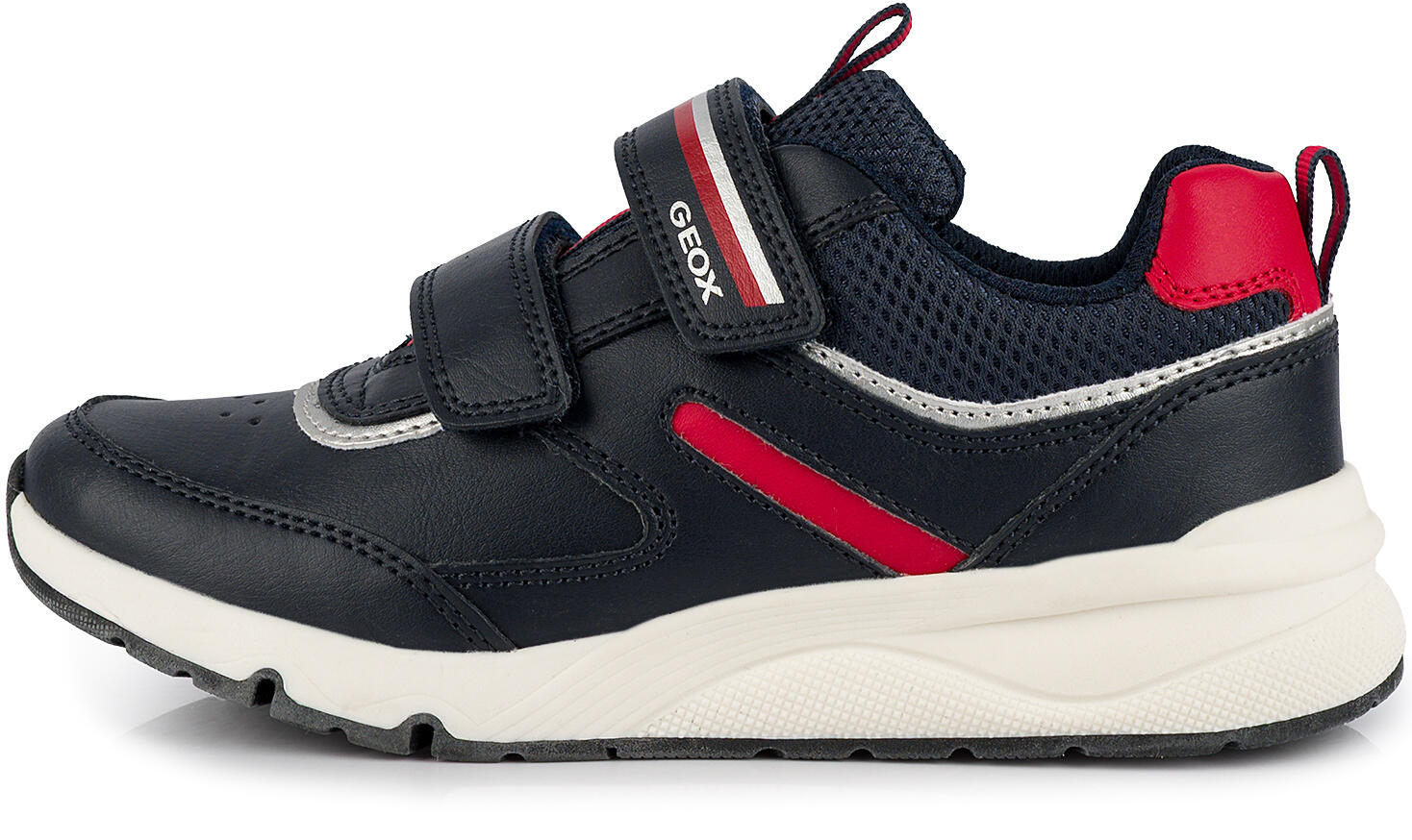 Buty dziecięce sportowe sneakersy dla chłopca na rzep ekoskóra GEOX ROONER 2/7