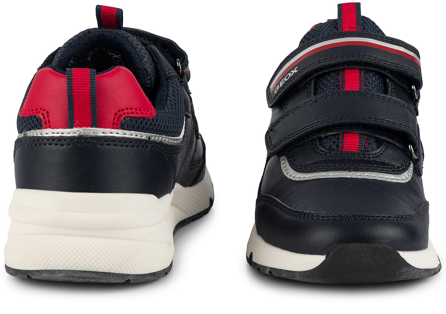 Buty dziecięce sportowe sneakersy dla chłopca na rzep ekoskóra GEOX ROONER 4/7