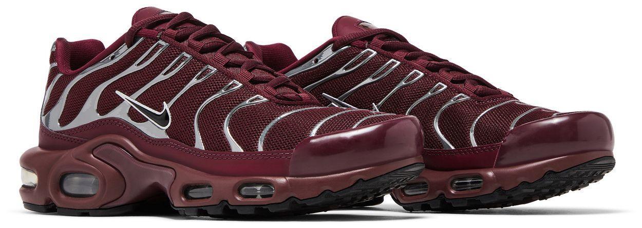 Nike Air Max Plus SE Night Maroon Metallic Silver Damen 5/5