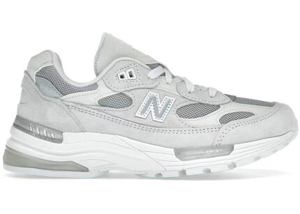 New Balance 992 Made in USA Blanc - Chaussures de marche homme