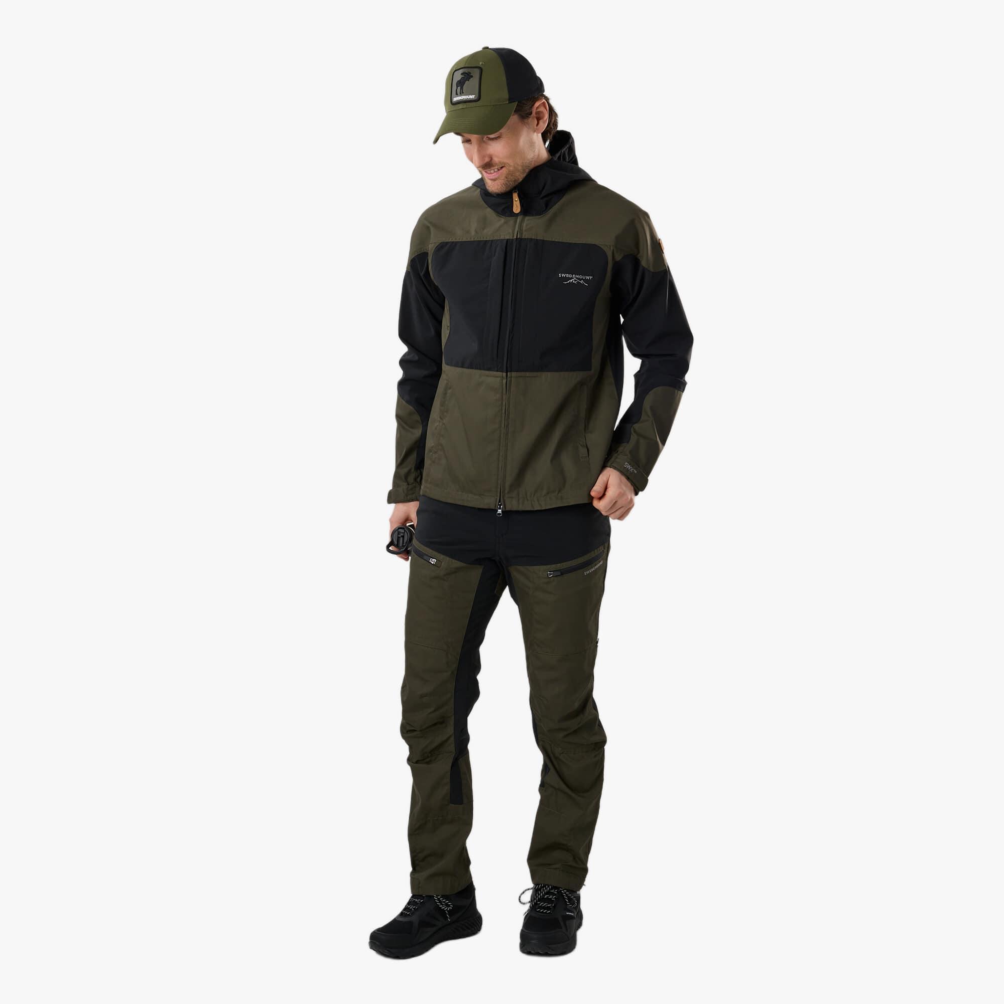 Heren hiking outdoor jas winddicht ademend Nordkap Stretch II 3/7