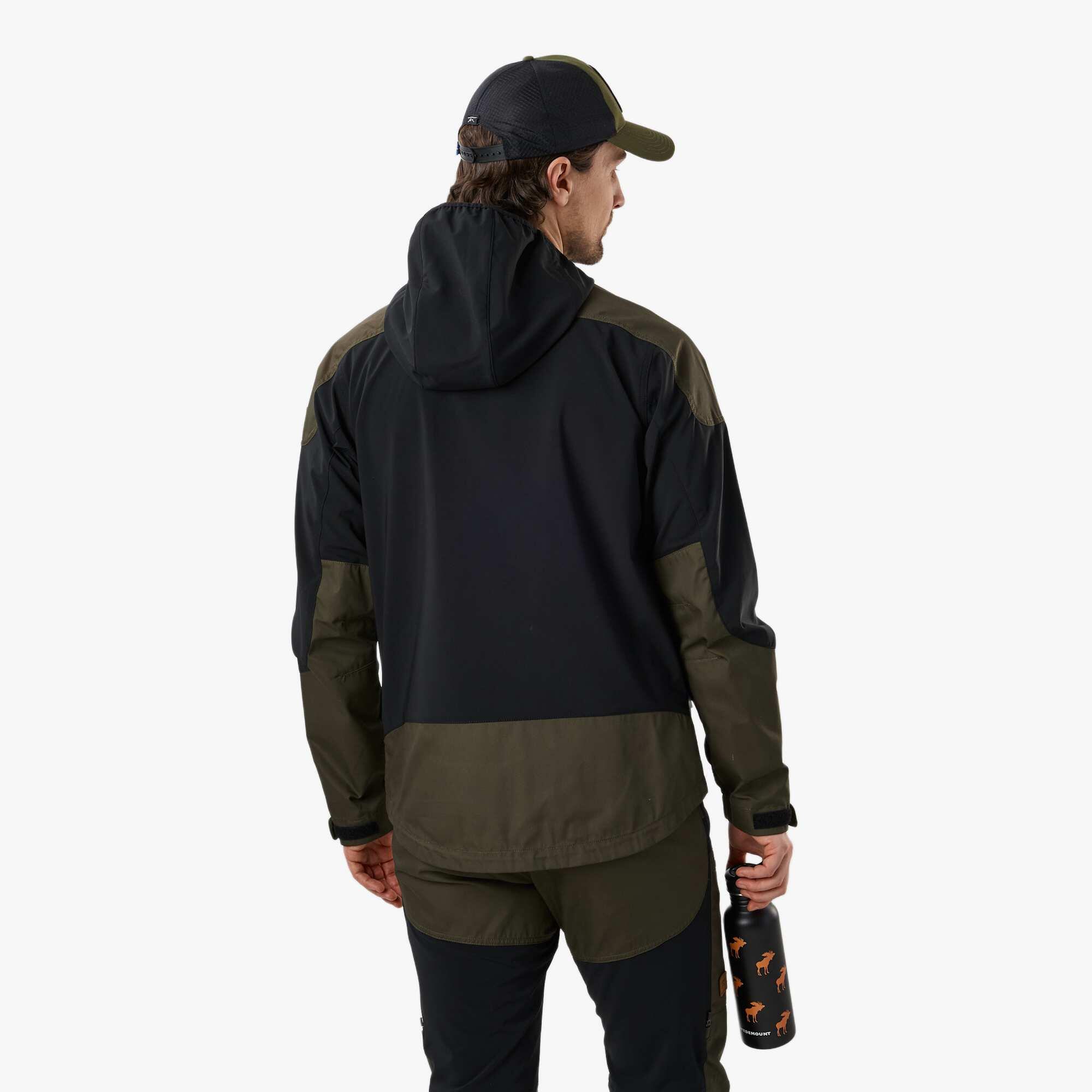 Heren hiking outdoor jas winddicht ademend Nordkap Stretch II 2/7