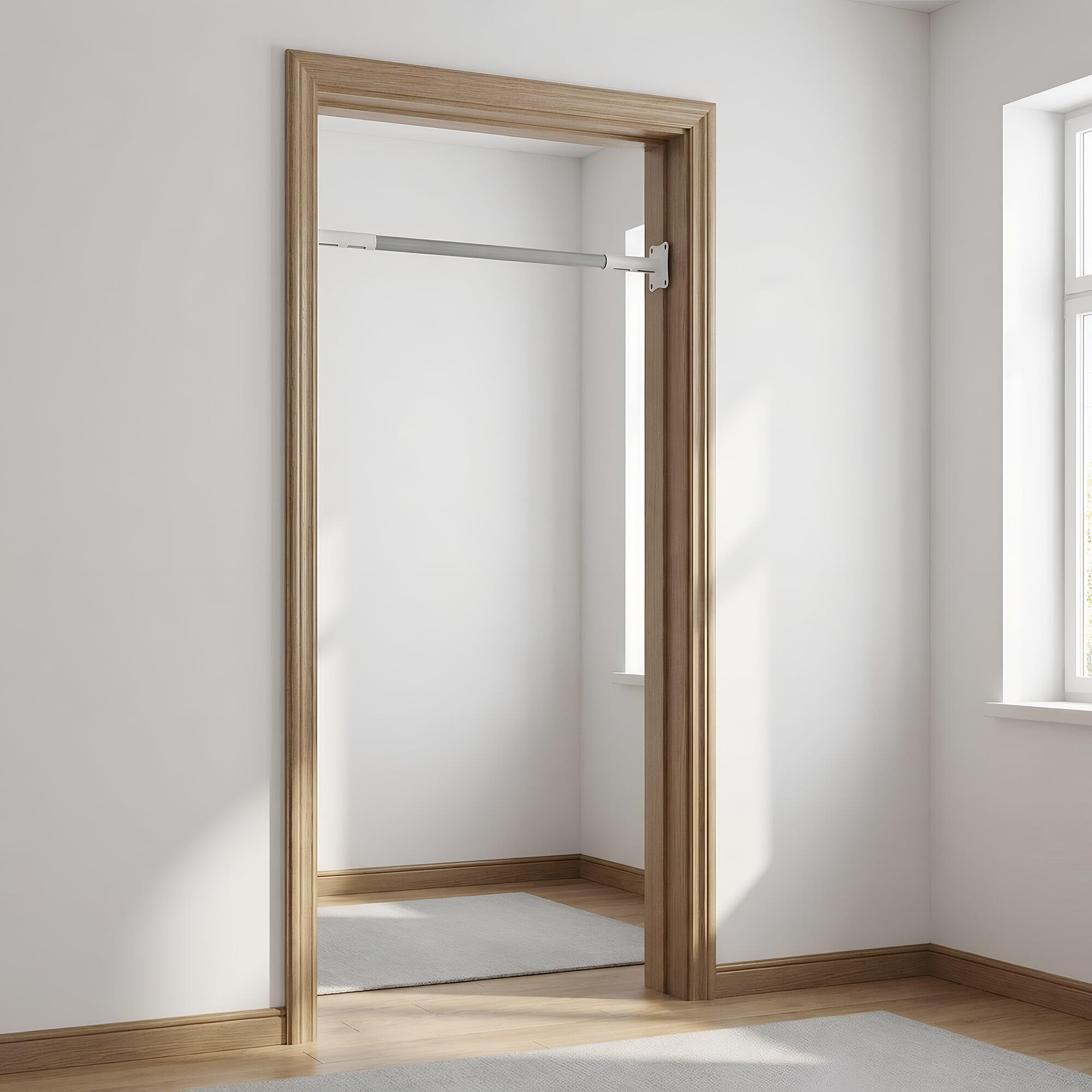 Barra plegable 1450-1700 Profi blanco-gris 6/7