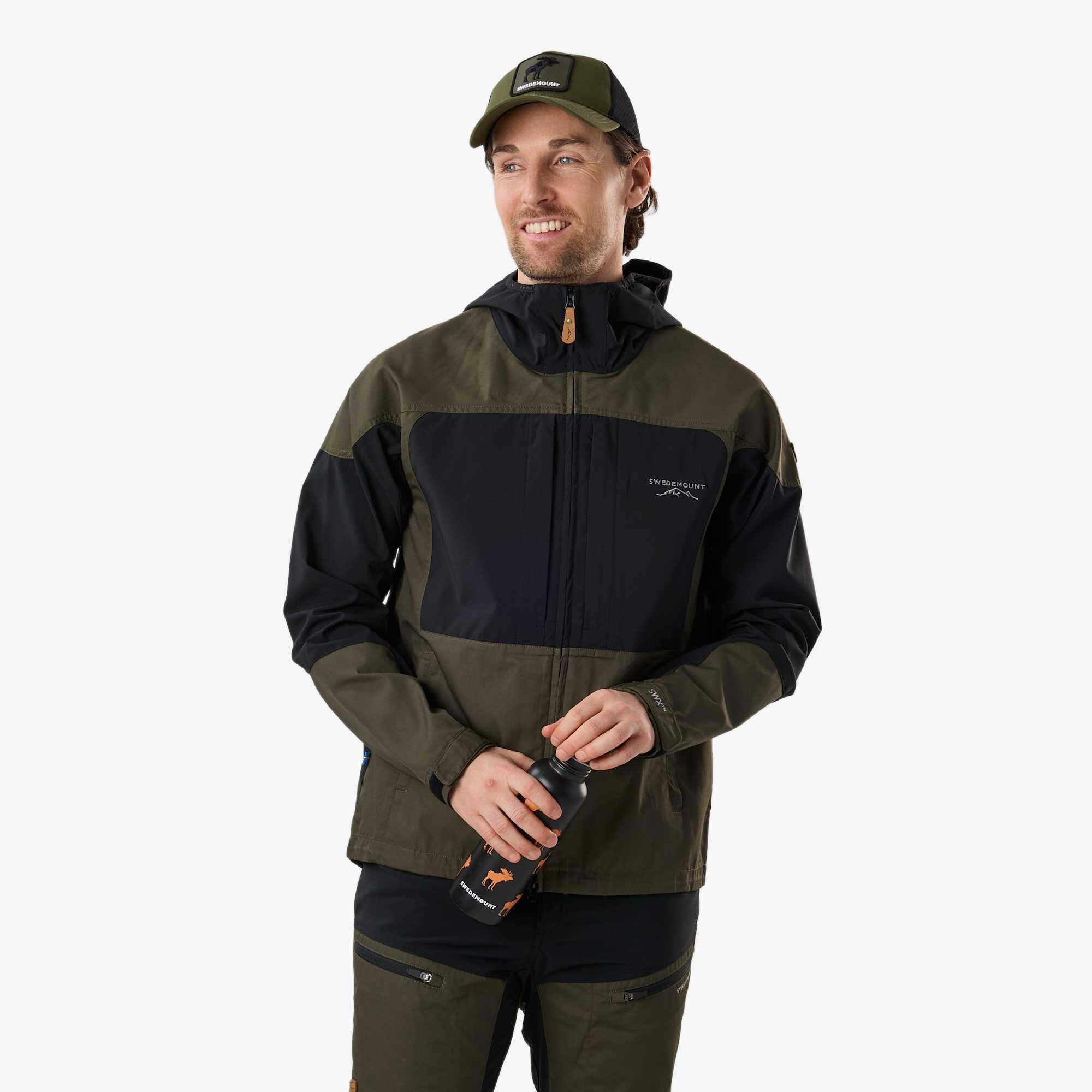Kurtka Outdoor Wędrówki Mężczyzna Nordkap Wiatroszczelny