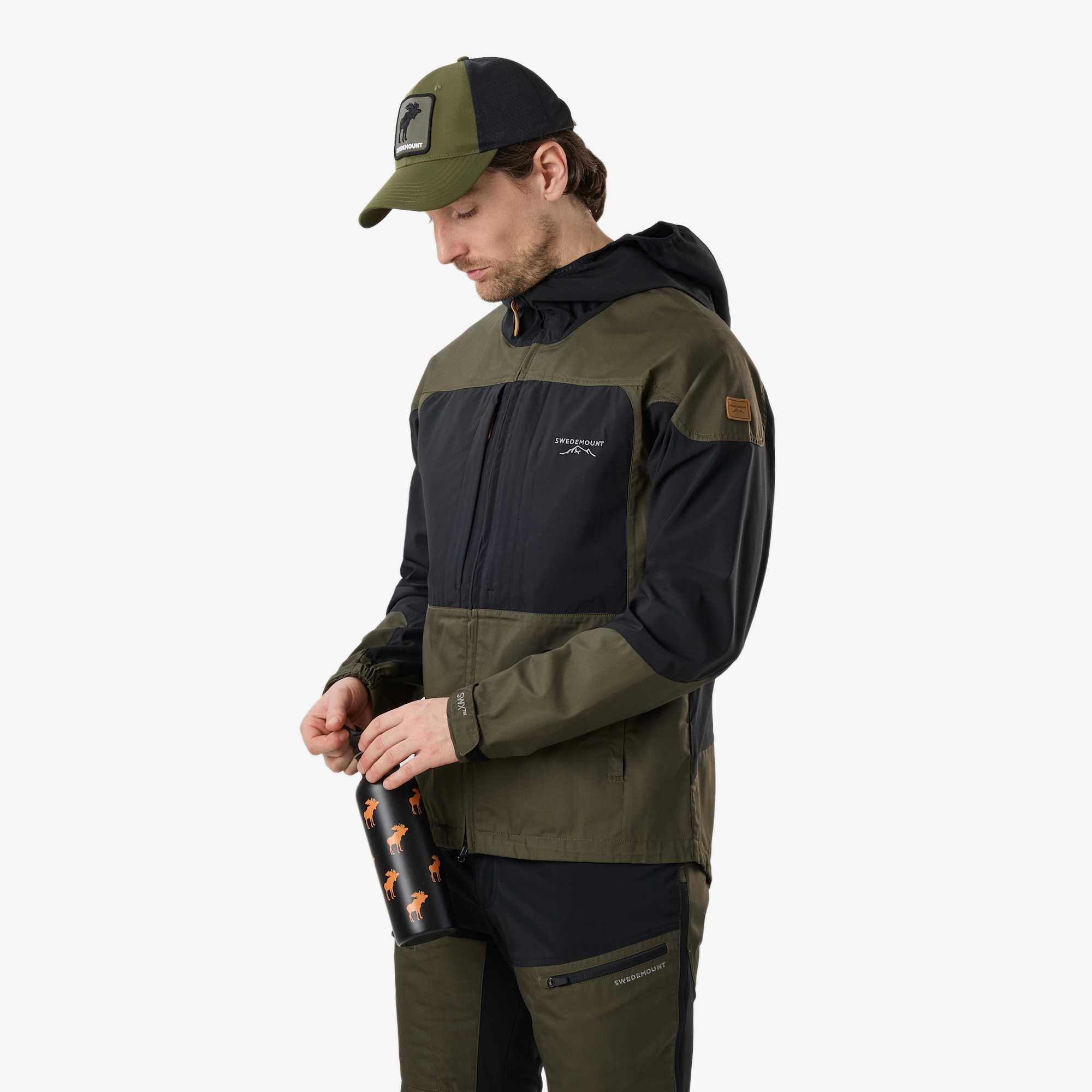 Heren hiking outdoor jas winddicht ademend Nordkap Stretch II 4/7