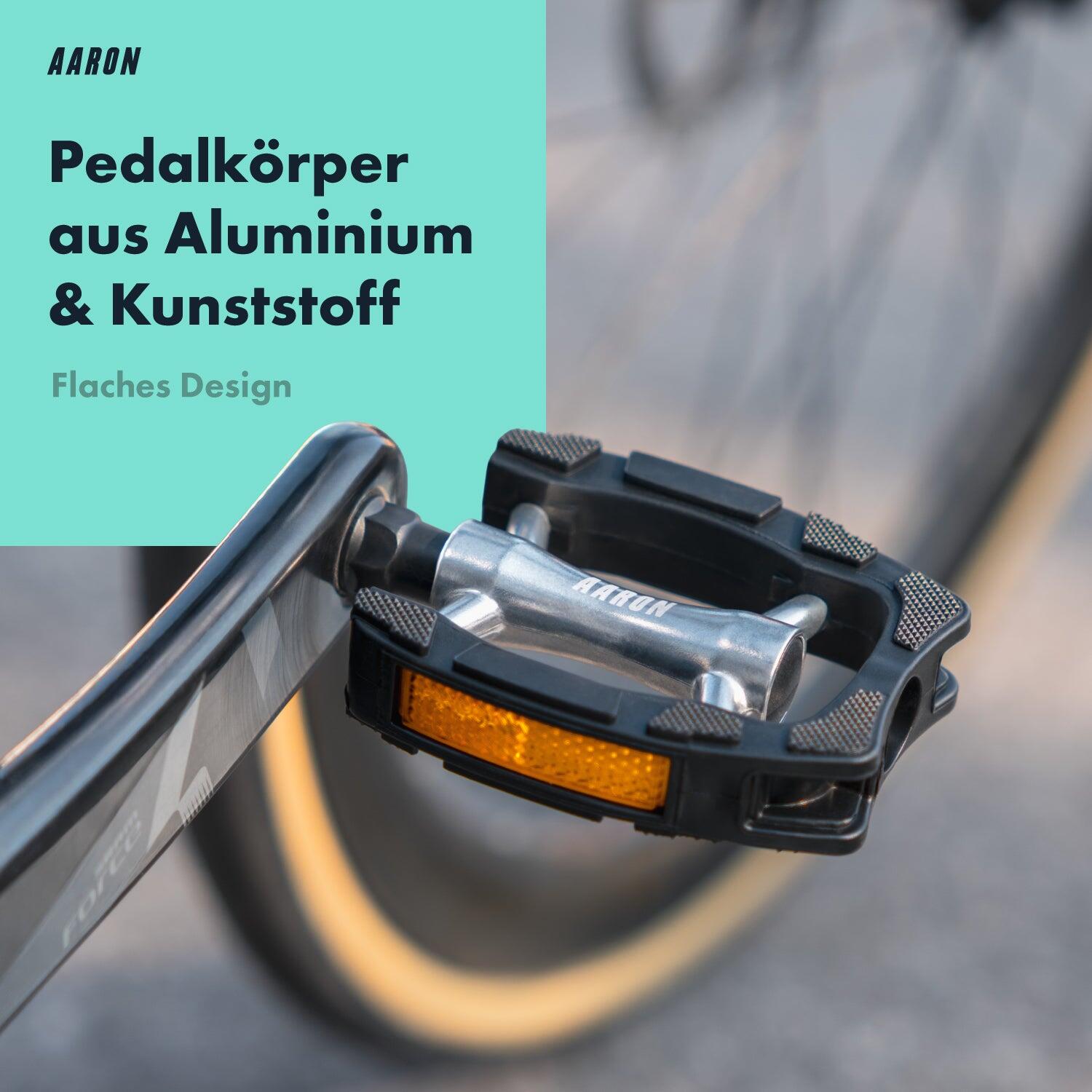 City 2.0 Fahrradpedale - rutschfest, abgedichtete Lager, Reflektoren 3/7