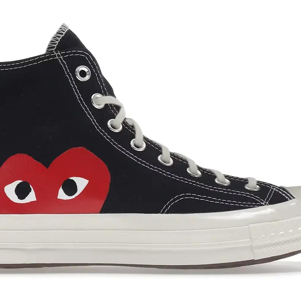 Converse Chuck Taylor All Star 70 Hi Comme des Garçons PLAY Black