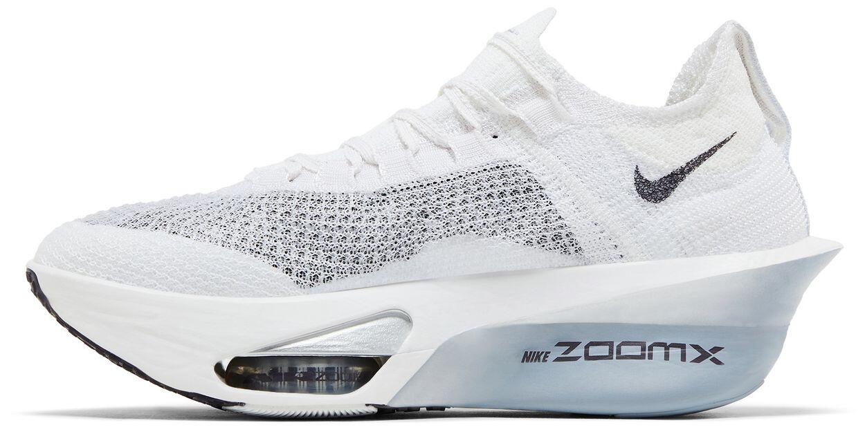 Nike Air Zoom Alphafly Next% 3 White Pure Platinum Obsidian Mist Gridiron 2/5